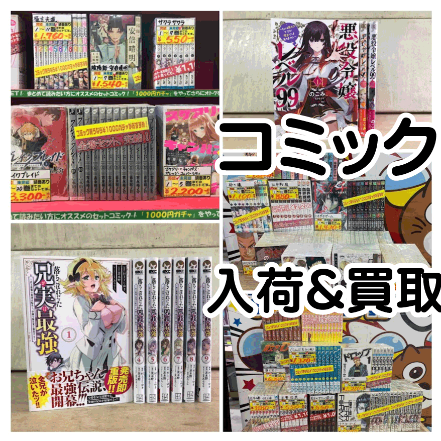 ☆コミック 入荷＆買取✨📚【ブレイクブレイド】【極主夫道