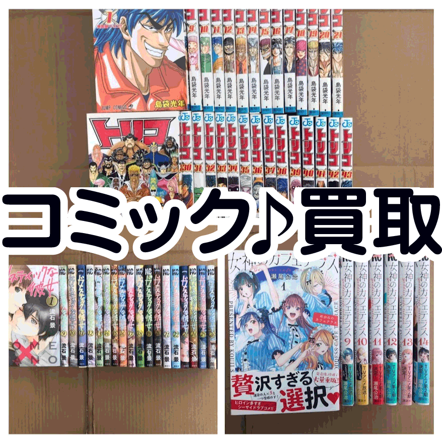 ☆コミック 買取✨📚【女神のカフェテラス】【ドメスティックな彼女