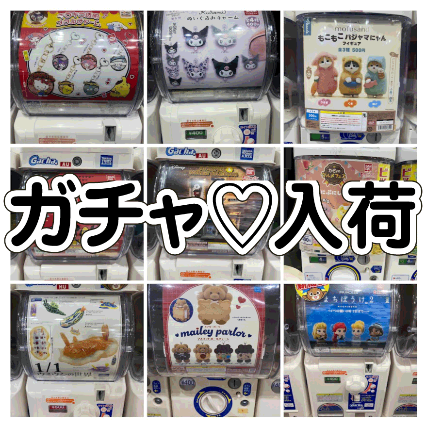 即購入可！ガチャガチャまとめ売り 76種入荷しました