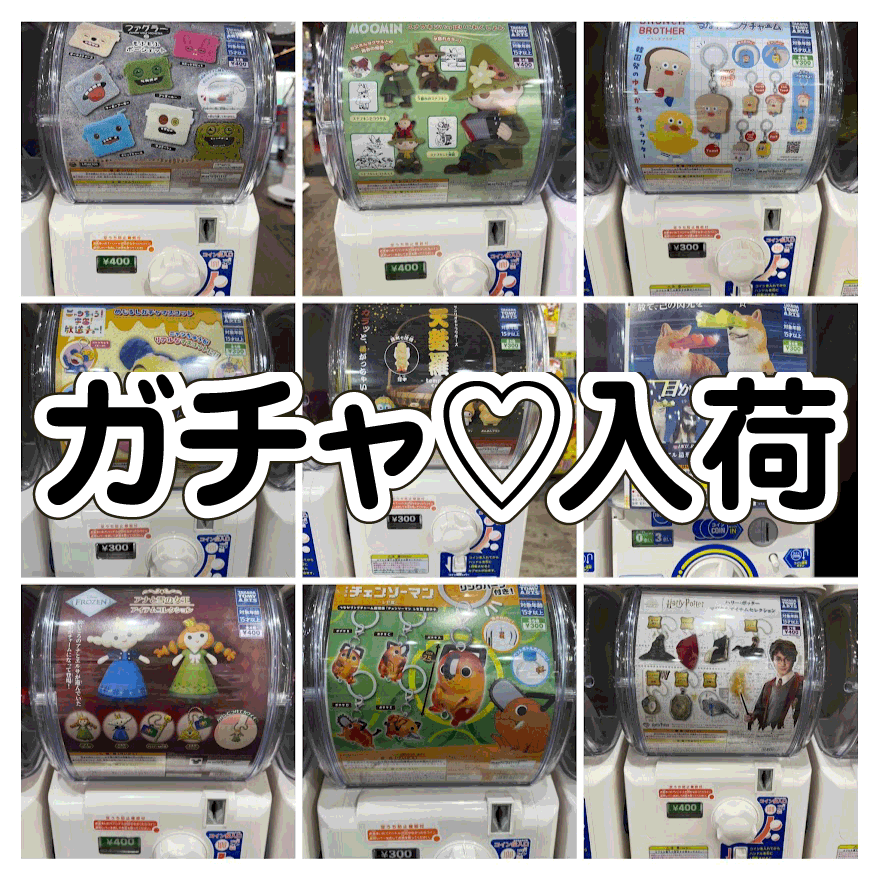 ☆ガチャガチャ 入荷✨🎯【今日も入荷しちゃってます♪】#お宝発見岡山